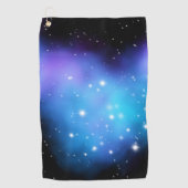 Galaxy Starlight Space Clouds Golfhanddoek (Voorkant)