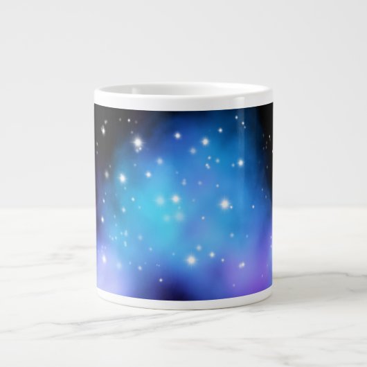 Galaxy Starlight Space Clouds Grote Koffiekop (Voorkant)