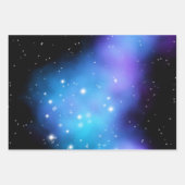 Galaxy Starlight Space Clouds Inpakpapier Vel (Voorkant)