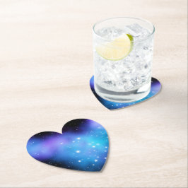 Galaxy Starlight Space Clouds Kartonnen Onderzetters