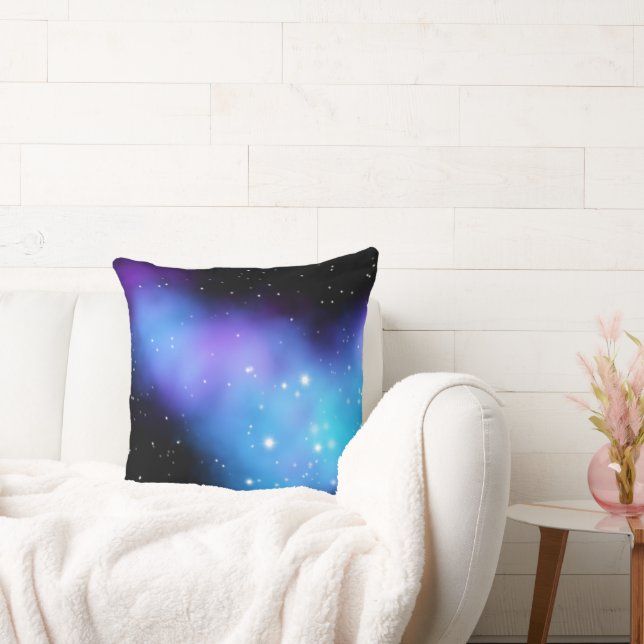 Galaxy Starlight Space Clouds Kussen (Bank)