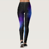 Galaxy Starlight Space Clouds Leggings (Achterkant)