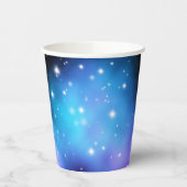 Galaxy Starlight Space Clouds Papieren Bekers (Links)