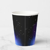 Galaxy Starlight Space Clouds Papieren Bekers (Rechts)
