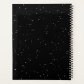 Galaxy Starlight Space Clouds Planner (Achterkant)