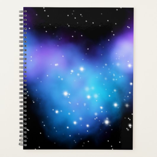 Galaxy Starlight Space Clouds Planner (Voorkant)