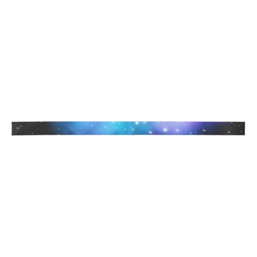 Galaxy Starlight Space Clouds Satijnen Lint (Voorkant)