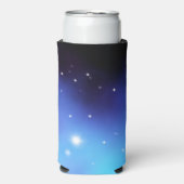 Galaxy Starlight Space Clouds Seltzer Blikjeskoeler (Seltzer Voorkant)