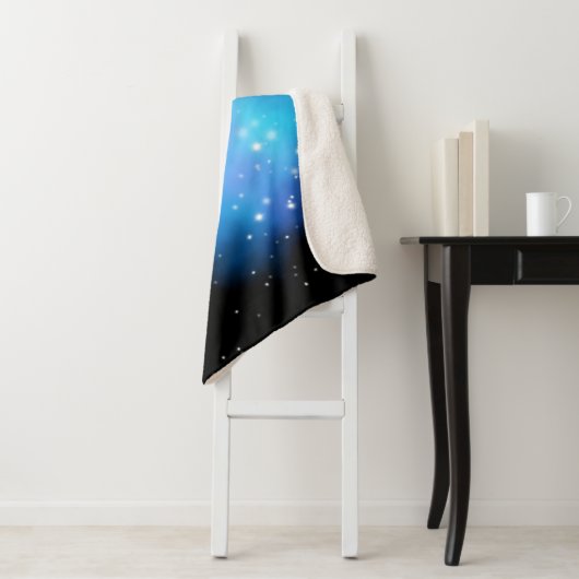 Galaxy Starlight Space Clouds Sherpa Deken (In situ)