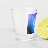 Galaxy Starlight Space Clouds Shot Glas (Links)