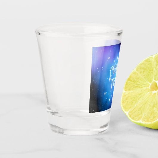 Galaxy Starlight Space Clouds Shot Glas (Links)