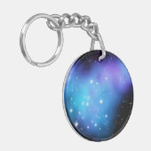 Galaxy Starlight Space Clouds Sleutelhanger (Voorkant Links)