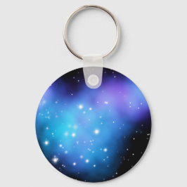 Galaxy Starlight Space Clouds Sleutelhanger