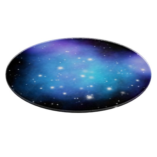 Galaxy Starlight Space Clouds Snijplank (Hoek)
