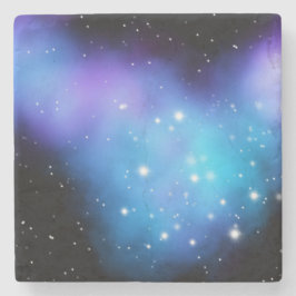 Galaxy Starlight Space Clouds Stenen Onderzetter