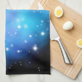 Galaxy Starlight Space Clouds Theedoek (Quarter Fold)
