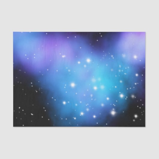 Galaxy Starlight Space Clouds Tissuepapier (Voorkant)