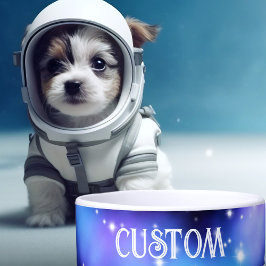 Galaxy Starlight Space Clouds Voerbakje