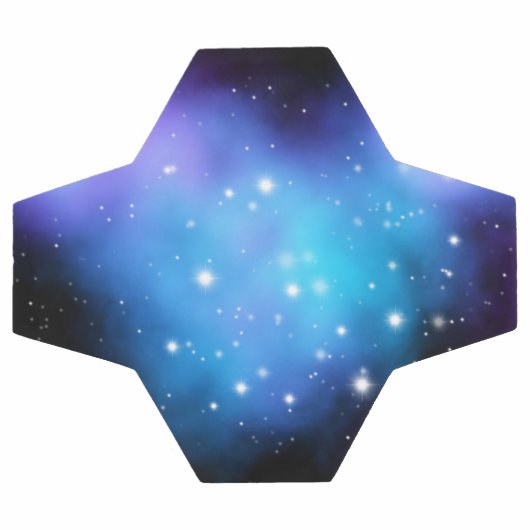 Galaxy Starlight Space Clouds Voetbal (Enkel)