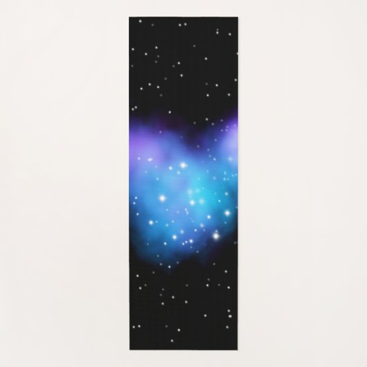 Galaxy Starlight Space Clouds Yogamat (Voorkant)