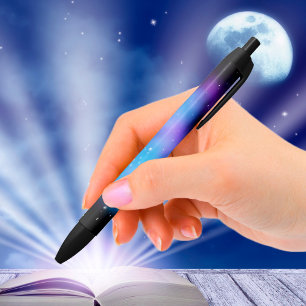 Galaxy Starlight Space Clouds Zwarte Inkt Pen
