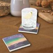 Galaxy Starry Sky Psalm 19:1 Schrift Verse Stenen Onderzetter