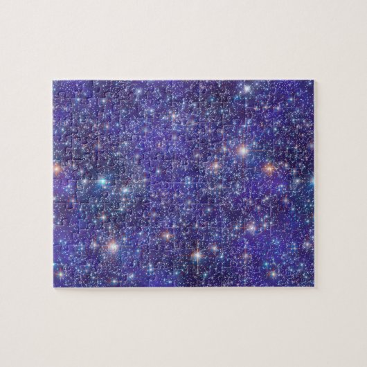 Galaxy Stars kosmische buitenruimte universeel moe Legpuzzel (Horizontaal)