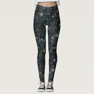Galaxy Stars kosmische buitenruimte universum zwar Leggings