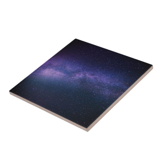 Galaxy Stars Space Universe Cool Pattern Modern Tegeltje (Zijkant)