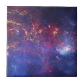 Galaxy Stars Space Universe Cool Pattern Moderne C Tegeltje (Voorkant)
