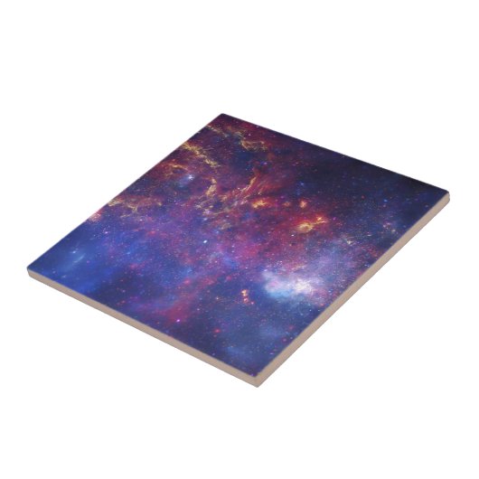 Galaxy Stars Space Universe Cool Pattern Moderne C Tegeltje (Zijkant)