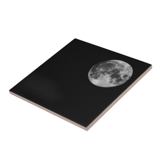 Galaxy Stars Space Universe Moon Pattern Modern Tegeltje (Zijkant)