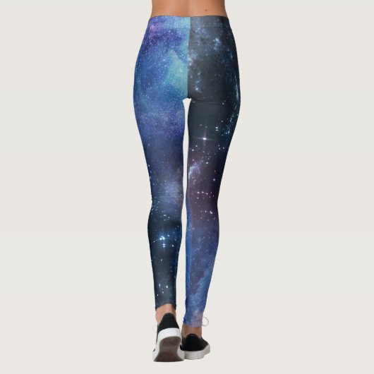 Galaxy Stars Universe Leggings (Achterkant)