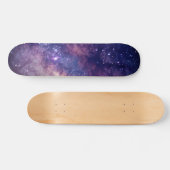 Galaxy Stars Universe Sky Blue Space Cosmic Persoonlijk Skateboard (Horizontaal)
