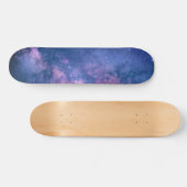 Galaxy Stars Universe Sky Blue Space Cosmic Persoonlijk Skateboard (Horizontaal)