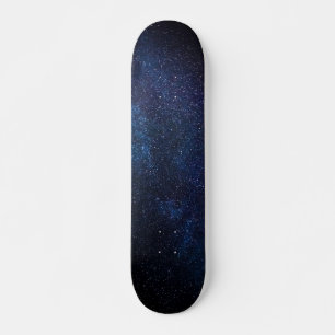 Galaxy Stars Universe Sky Blue Space Cosmic Skateb Persoonlijk Skateboard