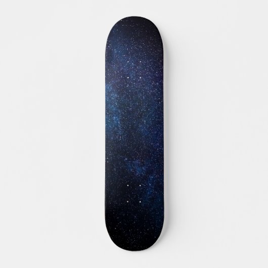 Galaxy Stars Universe Sky Blue Space Cosmic Skateb Persoonlijk Skateboard (Voorkant)