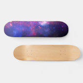 Galaxy Stars Universe Sky Blue Space Cosmic Skateb Persoonlijk Skateboard (Horizontaal)