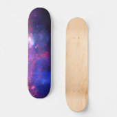 Galaxy Stars Universe Sky Blue Space Cosmic Skateb Persoonlijk Skateboard (Voorkant)