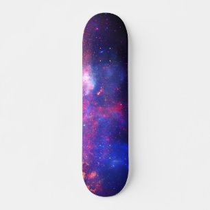 Galaxy Stars Universe Sky Blue Space Cosmic Skateb Persoonlijk Skateboard