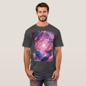 galaxy stars universe t-shirt (Voorkant volledig)