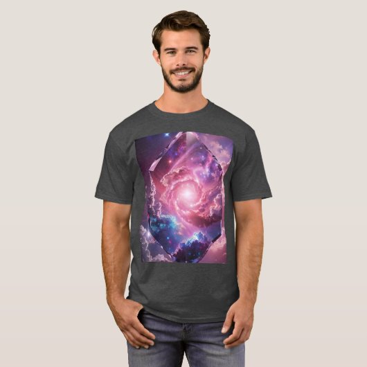 galaxy stars universe t-shirt (Voorkant volledig)
