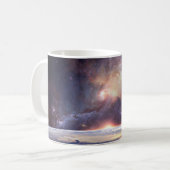 Galaxy ster oneindig kosmos donker koffiemok (Voorkant links)