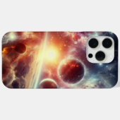 Galaxy, sterren en planeet Telefoonhoesje Case-Mate iPhone Case (Achterkant (horizontaal))