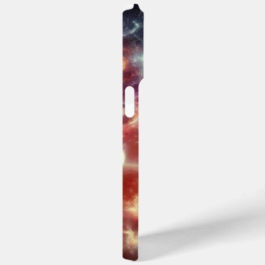 Galaxy, sterren en planeet Telefoonhoesje Case-Mate iPhone Case (Achterkant / Rechts)