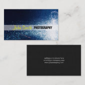 Galaxy sterren fotografie visitekaartje (Voorkant / Achterkant)