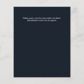 Galaxy Sterrennacht BAR MITZVAH (Achterkant)