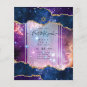 Galaxy Sterrennacht BAR MITZVAH (Voorkant)