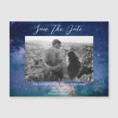 Galaxy Sterrennacht Sterren Hemelse Trouwmagneet (Voorkant)