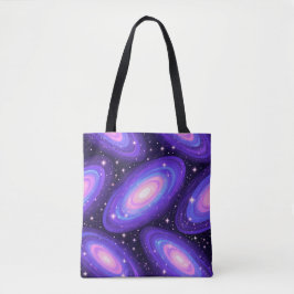 Galaxy Swirls Patroon Dromerige Kosmische Nevel On Tote Bag